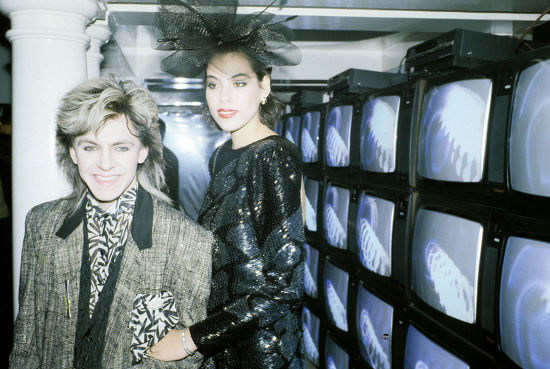 Nick Rhodes His Wife Julie Anne Editorial Stock Photo - Stock Image ...
