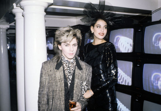 Nick Rhodes His Wife Julie Anne Editorial Stock Photo - Stock Image ...