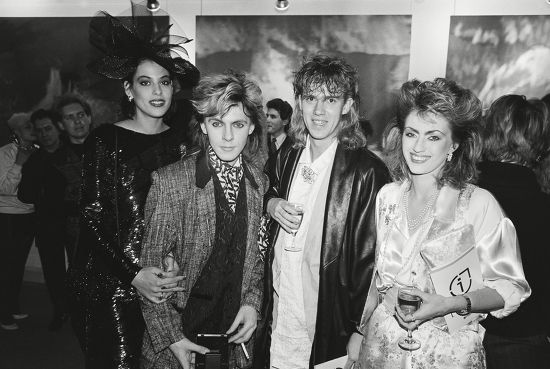 Nick Rhodes His Wife Julie Anne Editorial Stock Photo - Stock Image ...