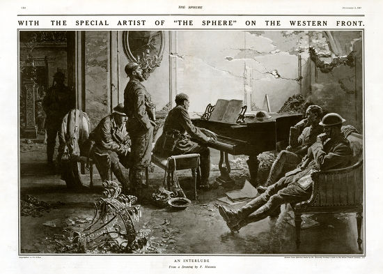 Shell Damaged French Chateau Tired Allied Editorial Stock Photo - Stock ...