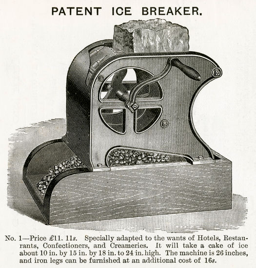 Ice Breaker Handheld Lever Mrs B Editorial Stock Photo - Stock Image ...