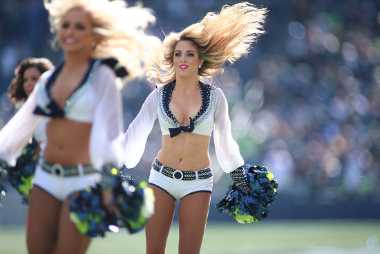 Seattle Seagals Perform During Game Between Editorial Stock Photo ...