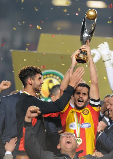 Khalil Chemmam R Es Tunis Celebrates Editorial Stock Photo Stock