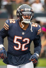 October 03, 2021: Chicago, Illinois, U.S. - Bears #52 Khalil Mack