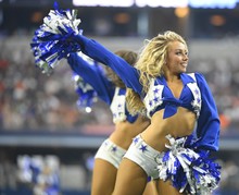 Dallas Cowboy Cheerleader editorial stock photo. Image of cheerleaders -  43054298