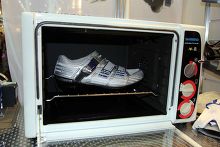 shoes in microwave