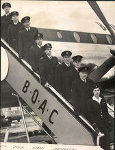 Boac Crew Bristol Britannia Which Will Make Editorial Stock Photo Stock Image Shutterstock