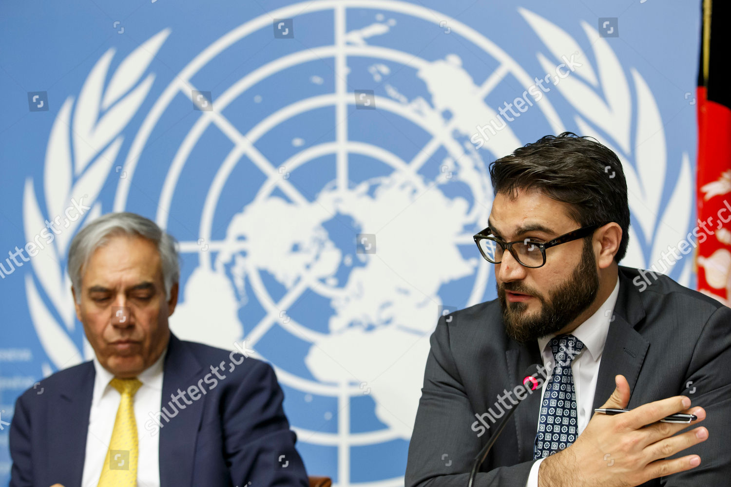 Afghanistan National Security Advisor Hamdullah Mohib Editorial Stock ...