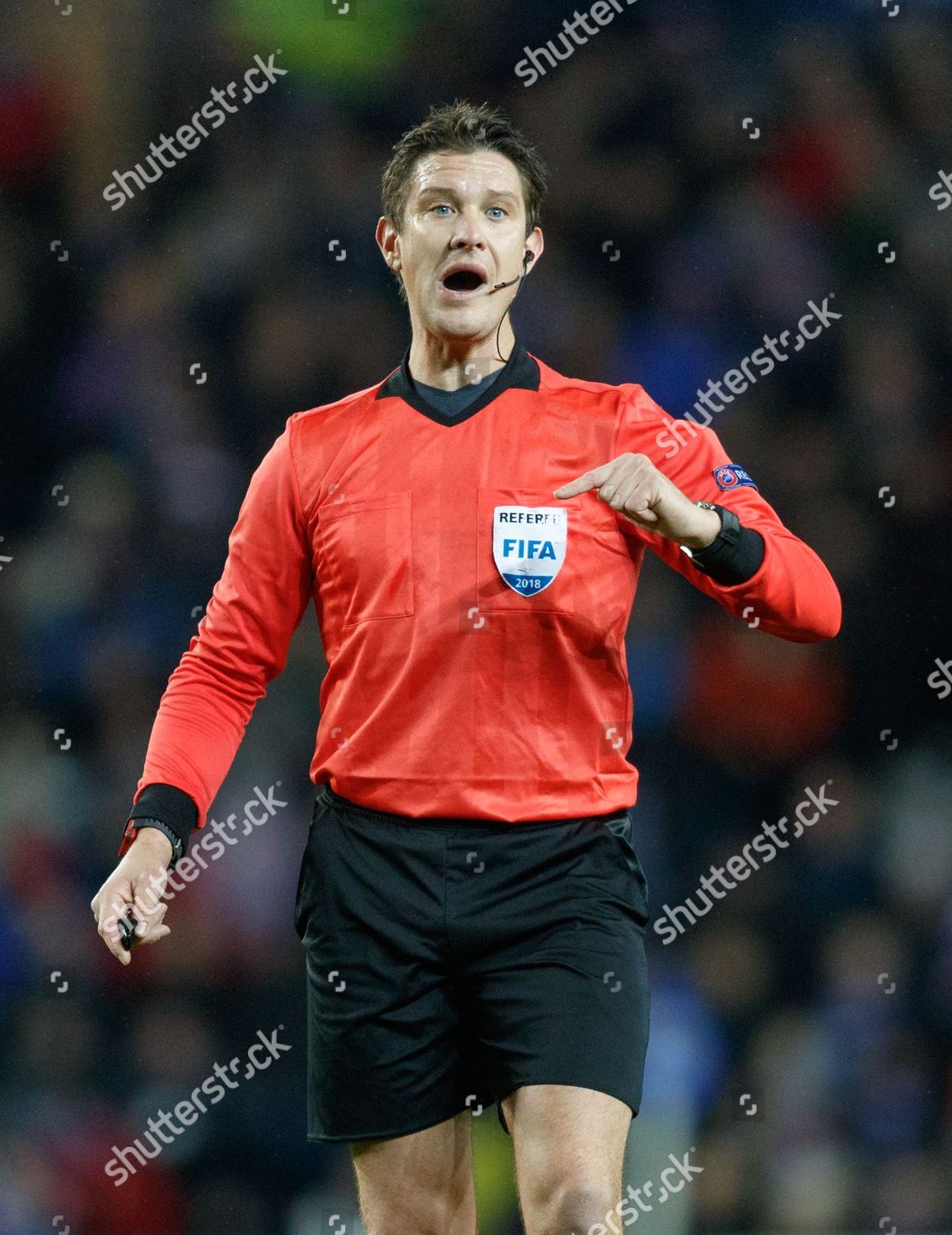 Referee Matej Jug Editorial Stock Photo Stock Image Shutterstock