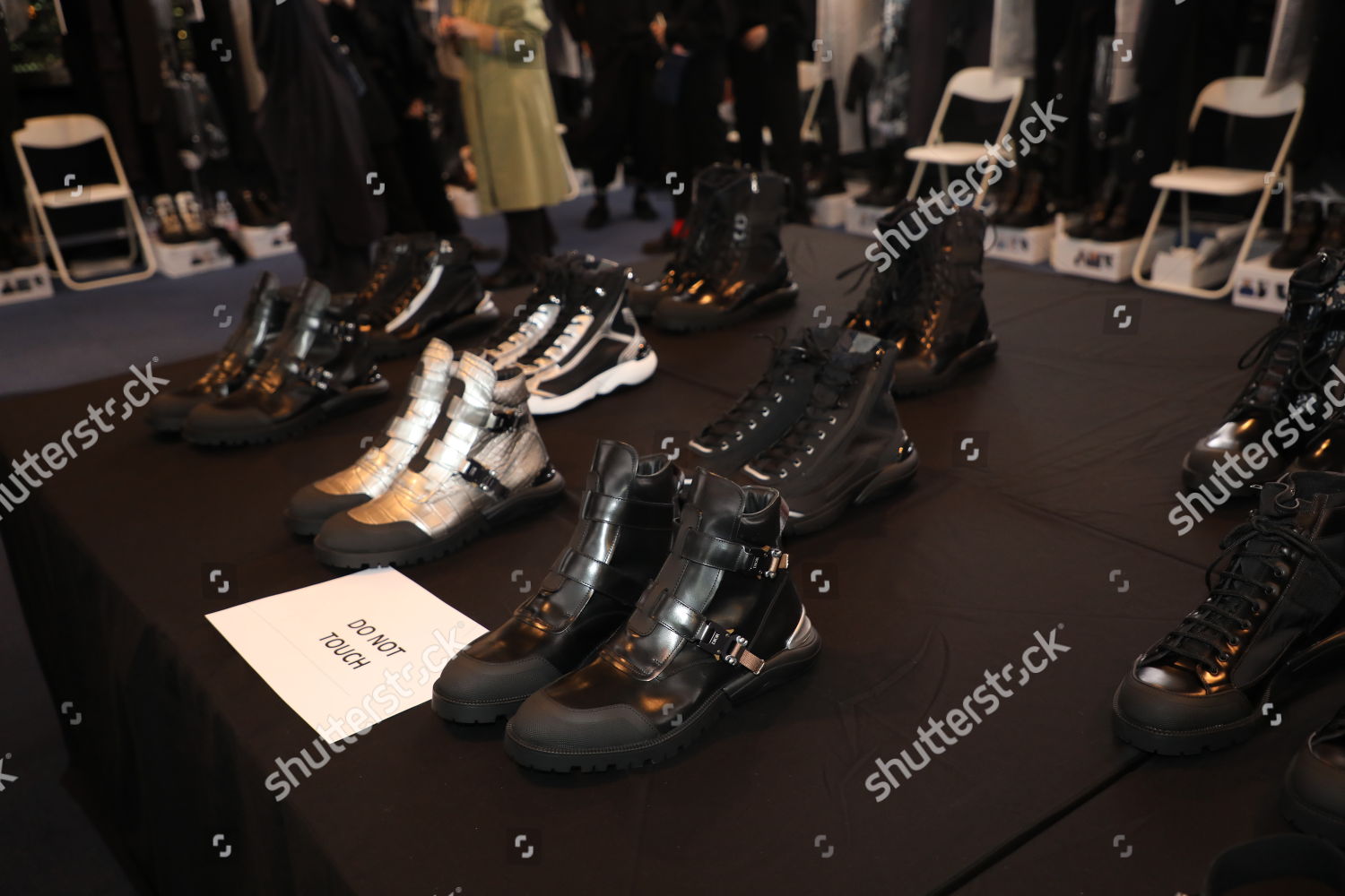 dior backstage boots