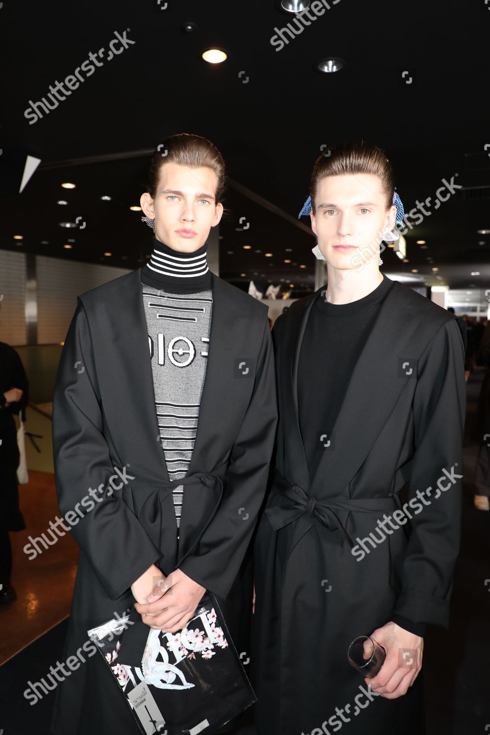 Backstage at Dior Men's Pre-Fall 2019 Show