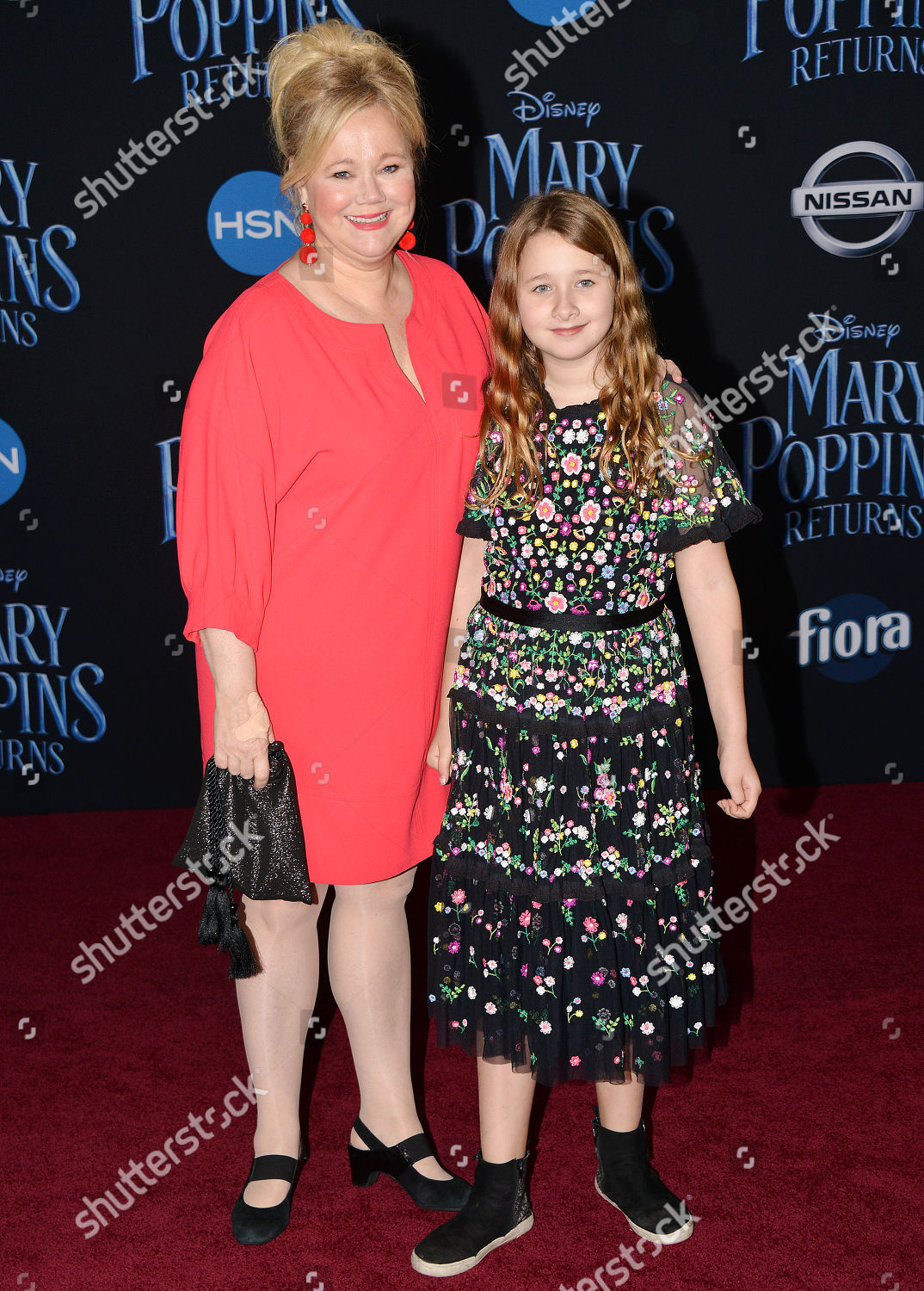 Caroline Rhea Ava Rhea Economopoulos Editorial Stock Photo - Stock