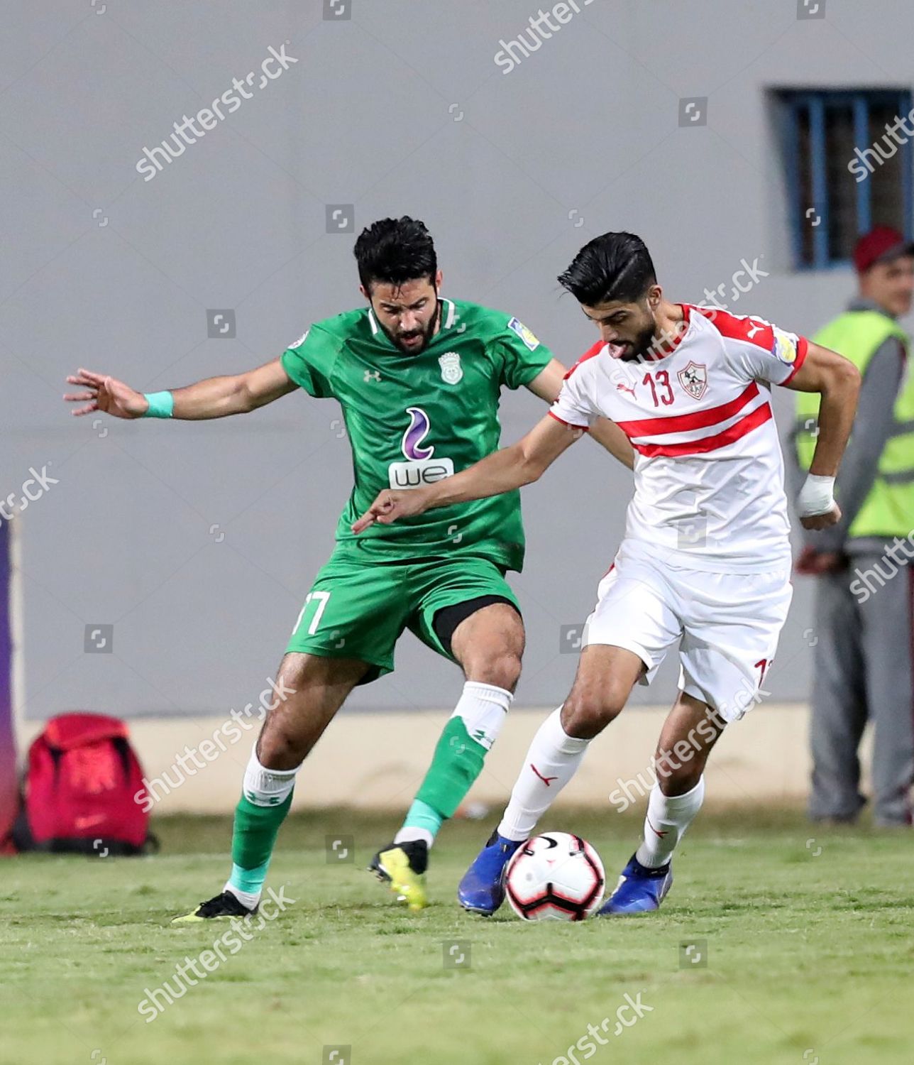 Zamalek Sc Player Ferjani Sassi R Action Editorial Stock Photo Stock Image Shutterstock