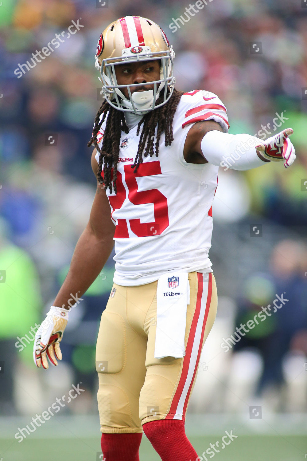 Seattle Seahawks Cornerback Richard Sherman 25 Editorial Stock Photo -  Stock Image