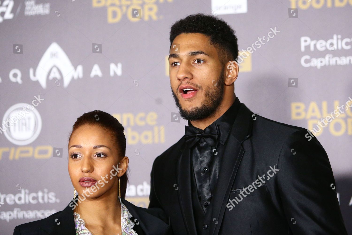 Estelle Mossely Her Husband Tony Yoka Editorial Stock Photo - Stock