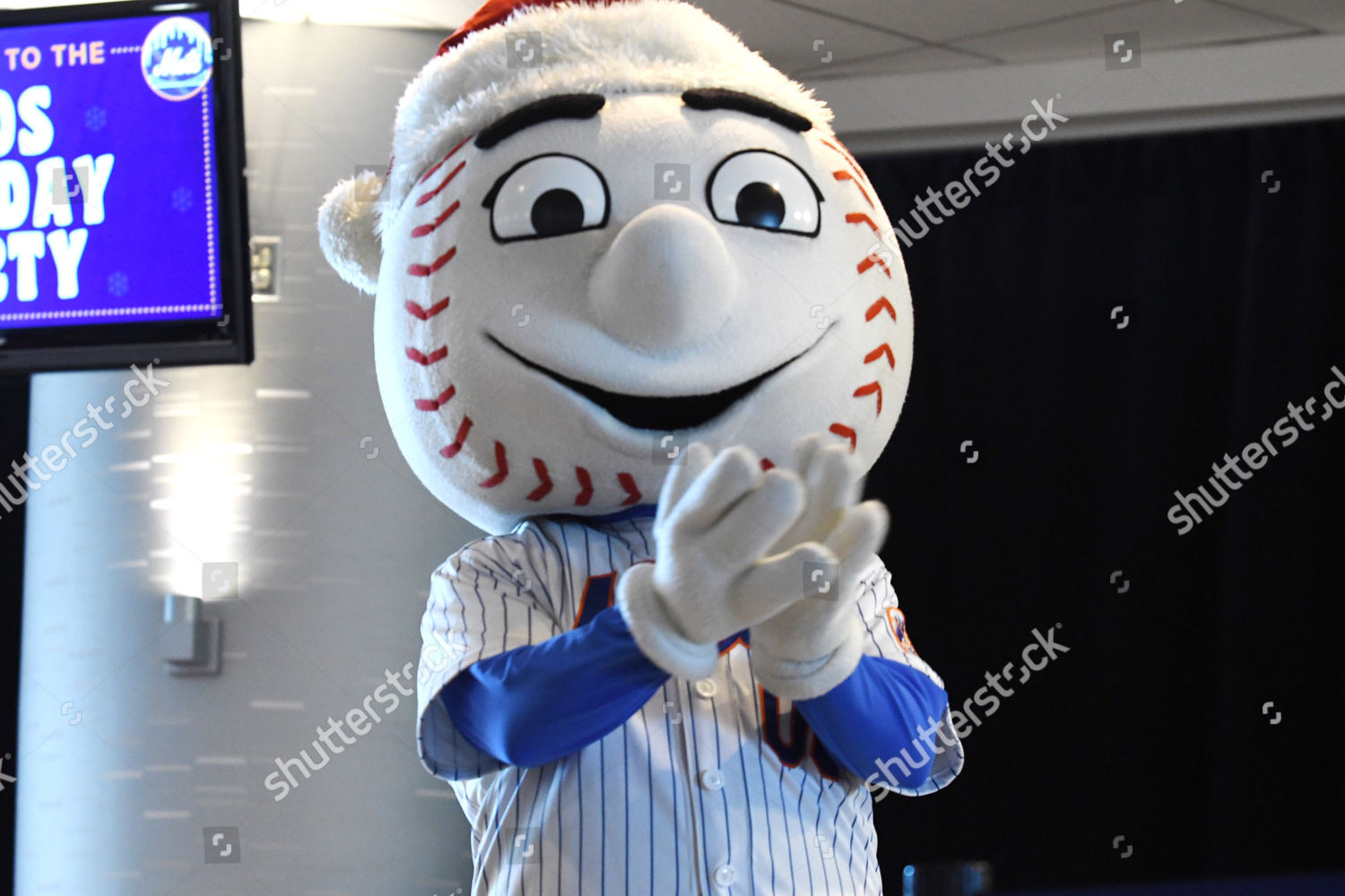 New York Mets Mascot Mr Met Editorial Stock Photo - Stock Image