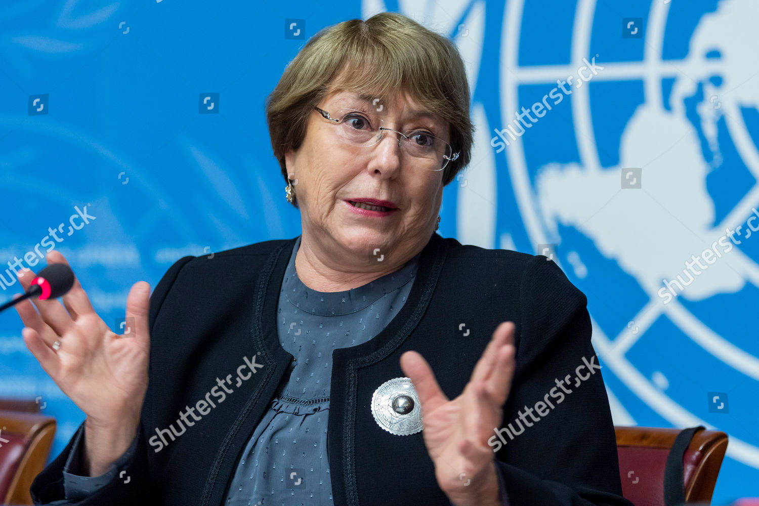 Un High Commissioner Human Rights Chilean Editorial Stock Photo - Stock 