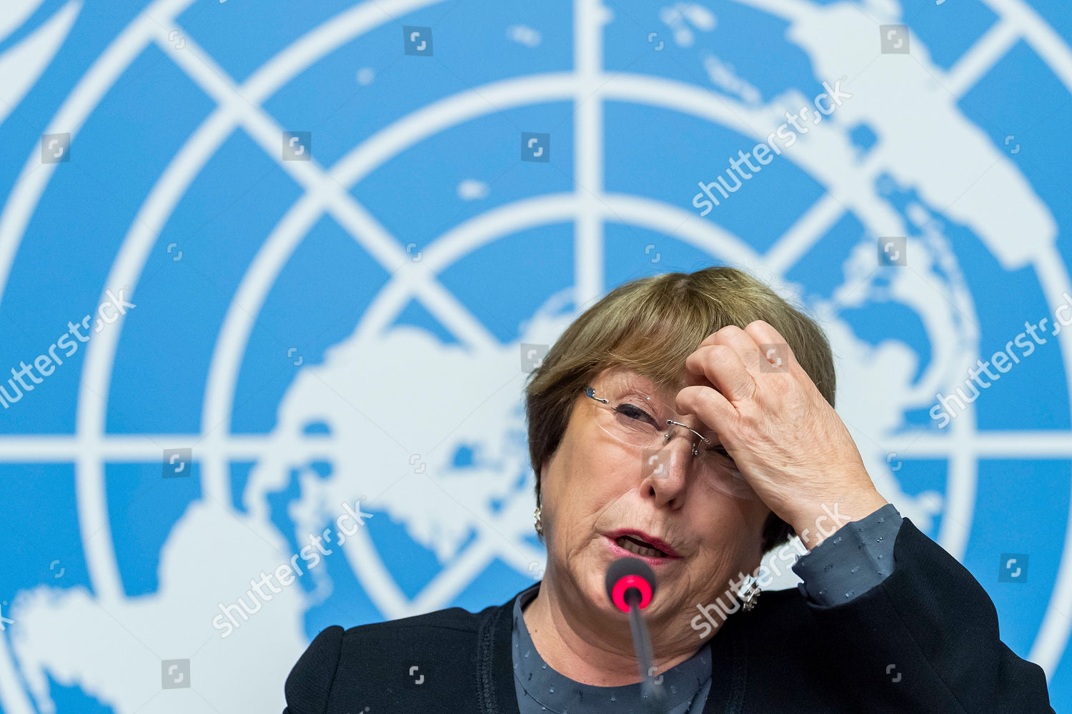 Un High Commissioner Human Rights Chilean Editorial Stock Photo - Stock 