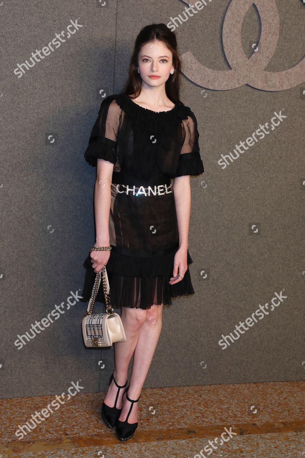 chanel black dress 2018