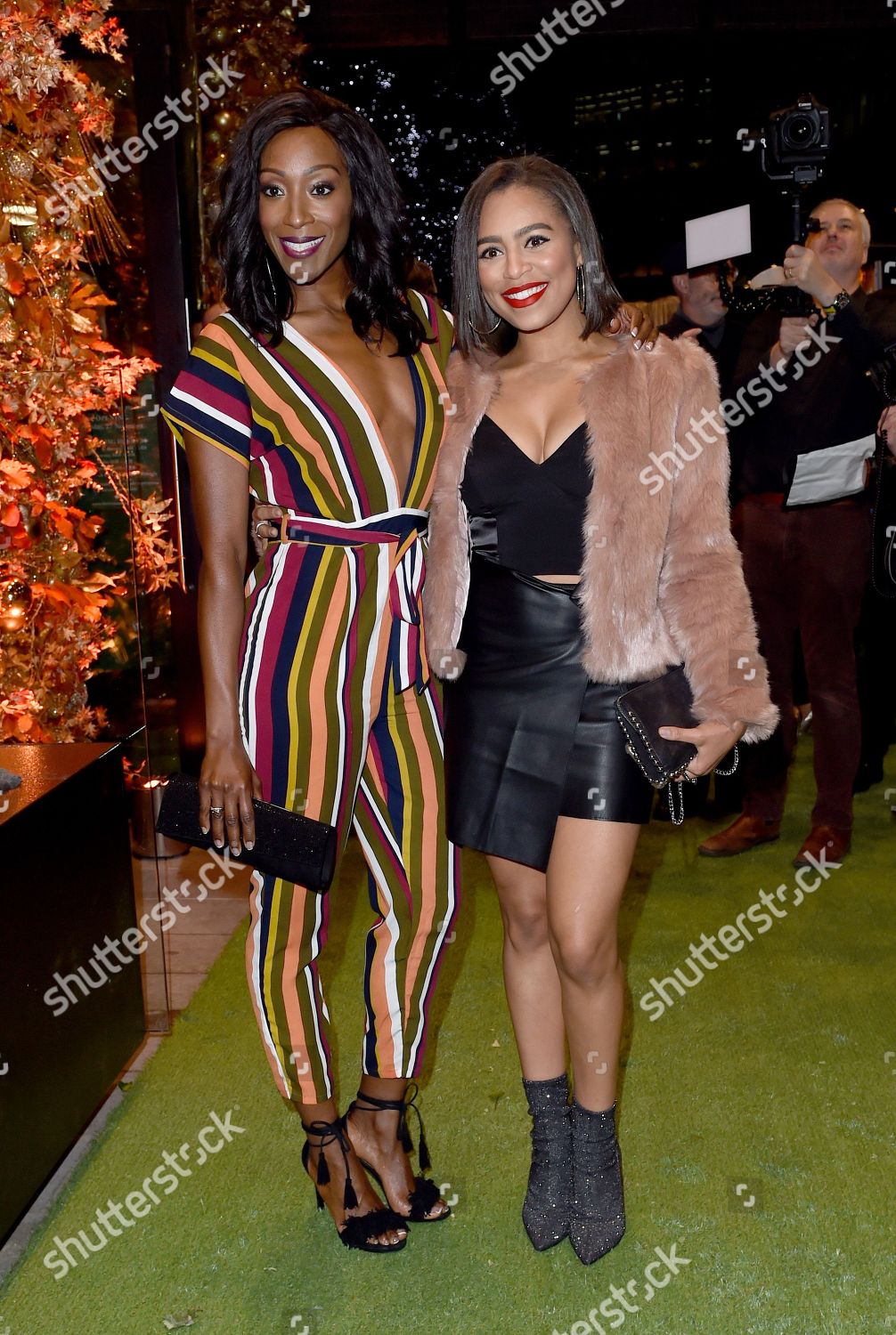 Victoria Ekanoye Tisha Merry Editorial Stock Photo - Stock Image