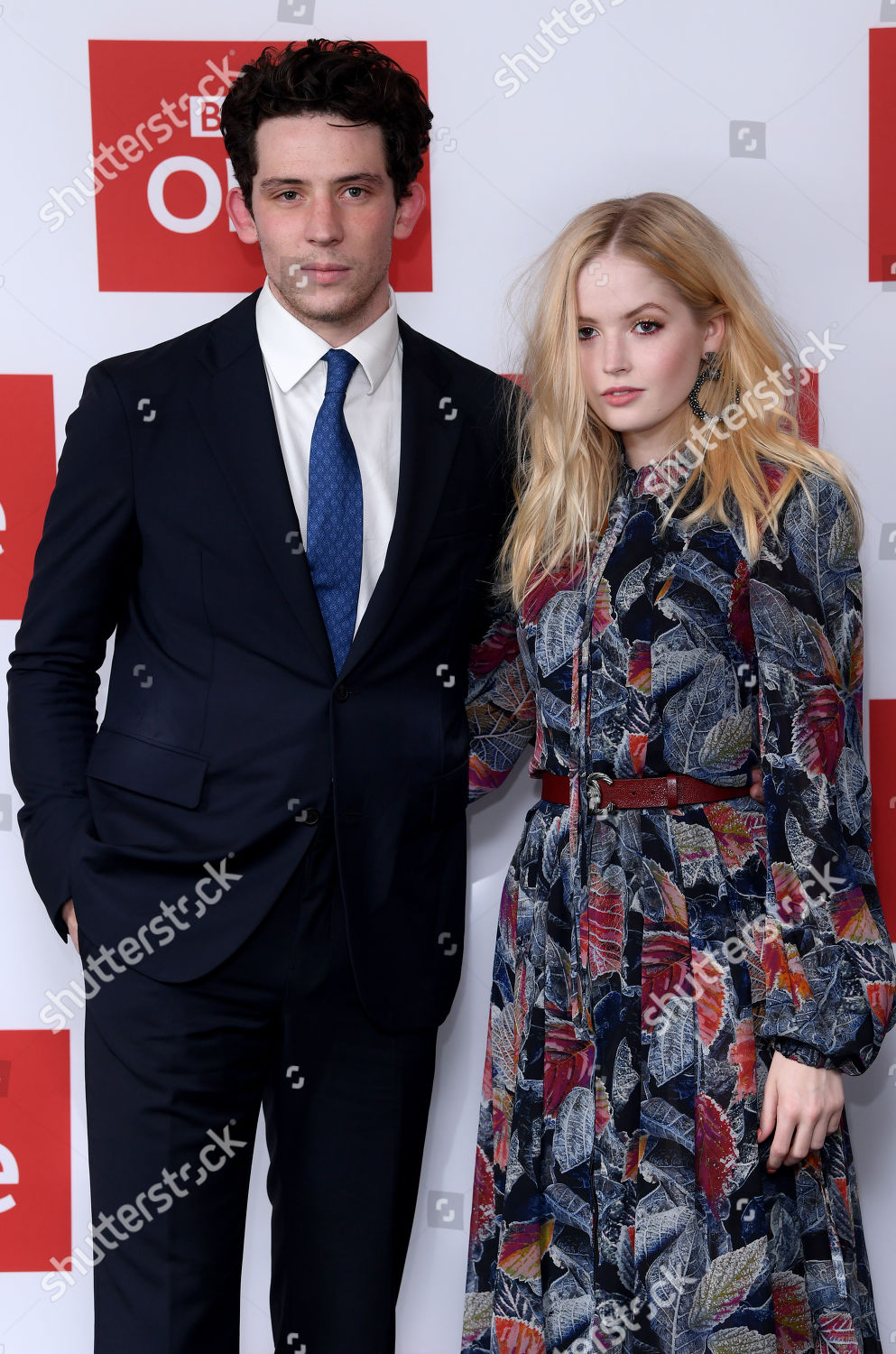 Josh Oconnor Ellie Bamber Editorial Stock Photo Stock Image