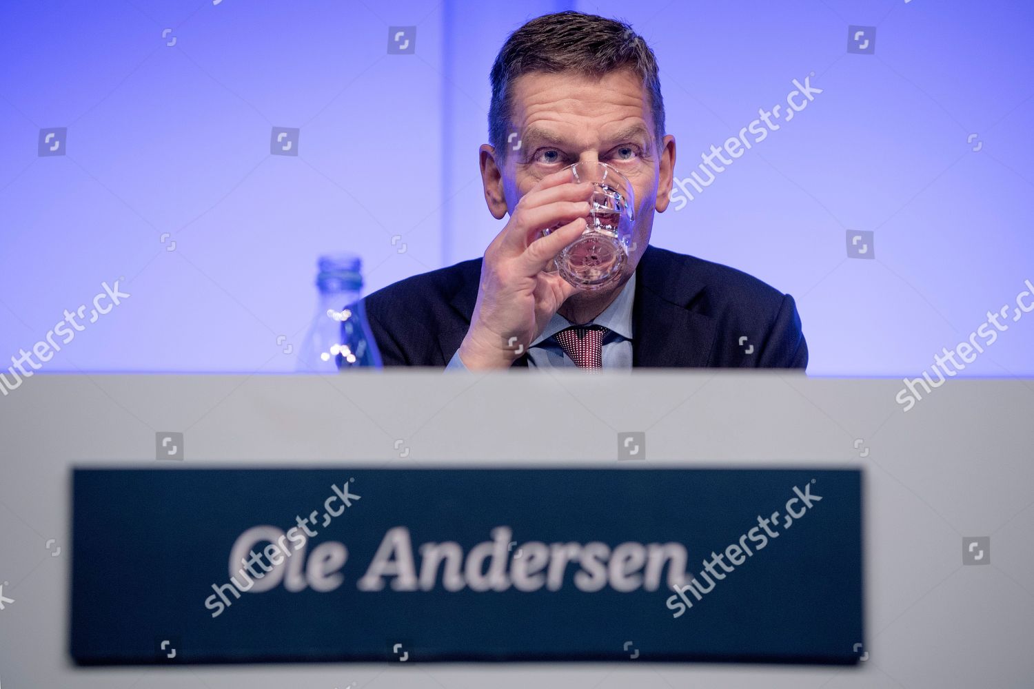 Resigning Chairman Board Ole Andersen Seen Editorial Stock Photo ...