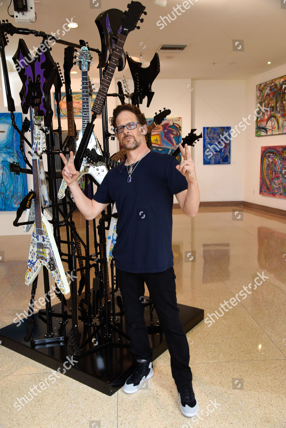 Former Metallica Bassist Jason Newsted Poses Editorial Stock Photo Stock Image Shutterstock