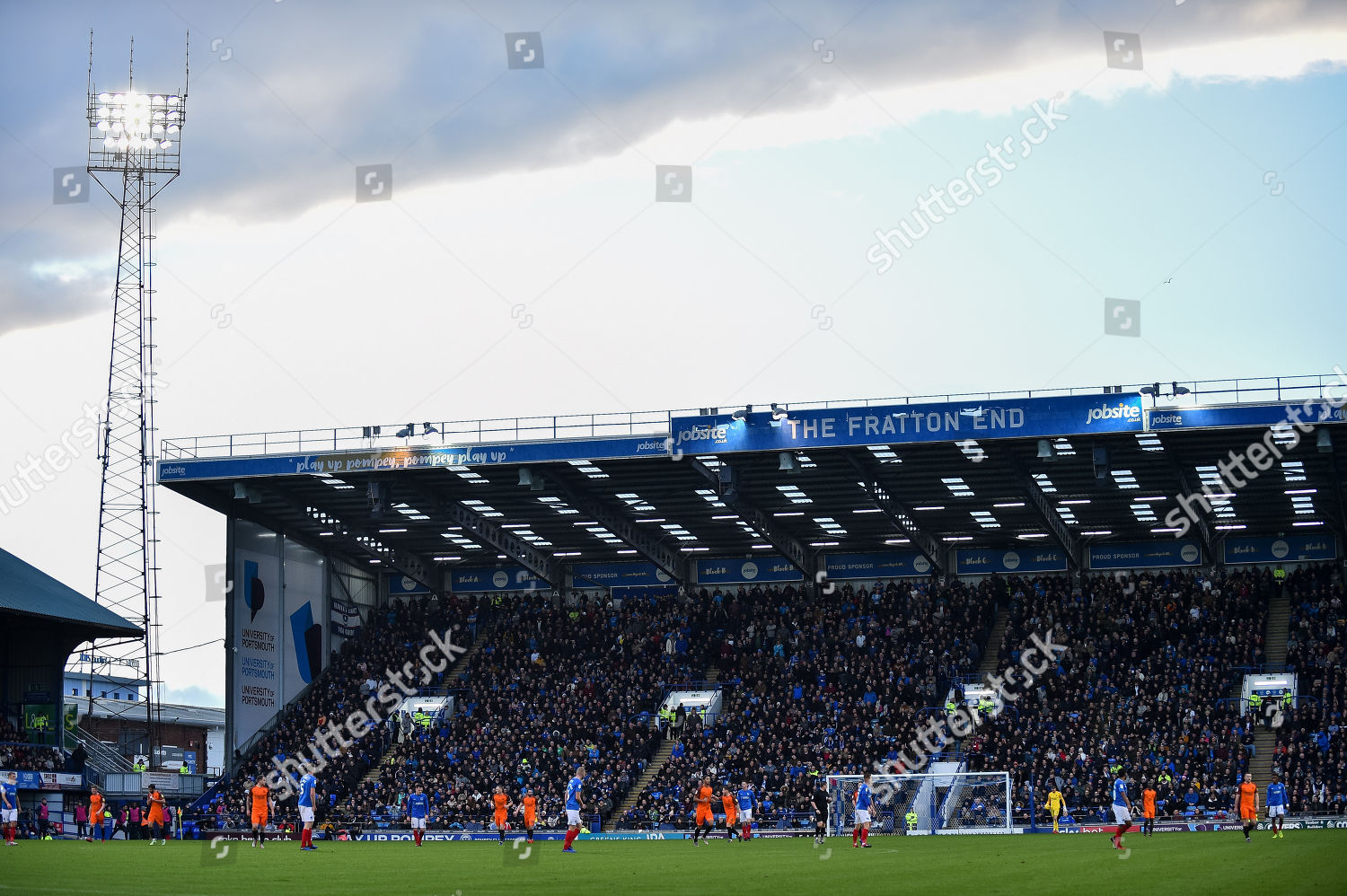 Fratton Park Stadium View Fratton End Editorial Stock Photo - Stock ...