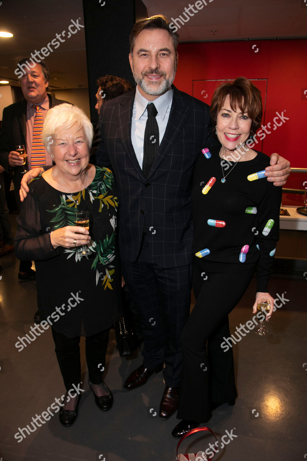 Kathleen Williams David Walliams Kathy Lette Editorial Stock Photo ...