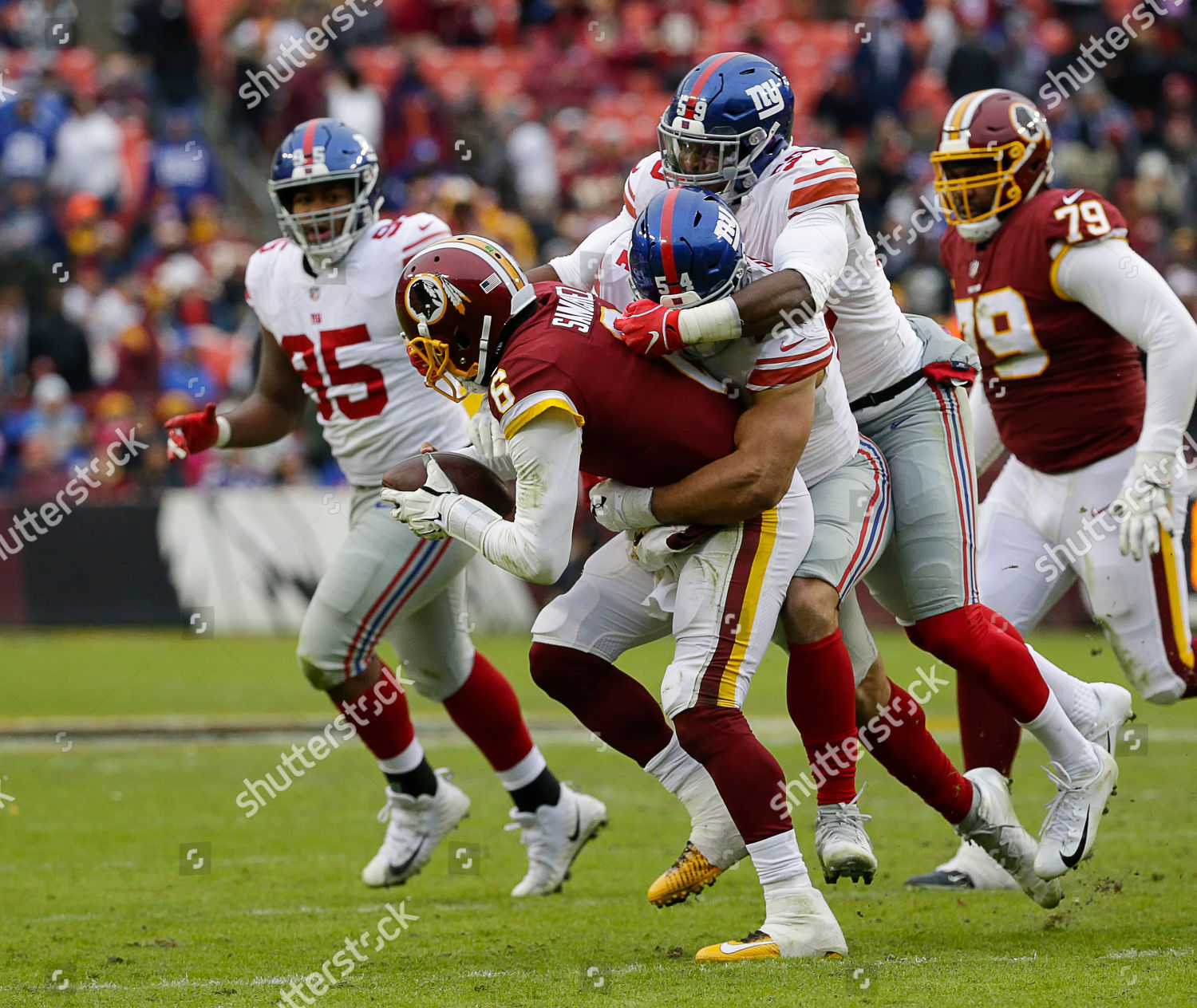 New York Giants Lb 54 Olivier Editorial Stock Photo - Stock Image