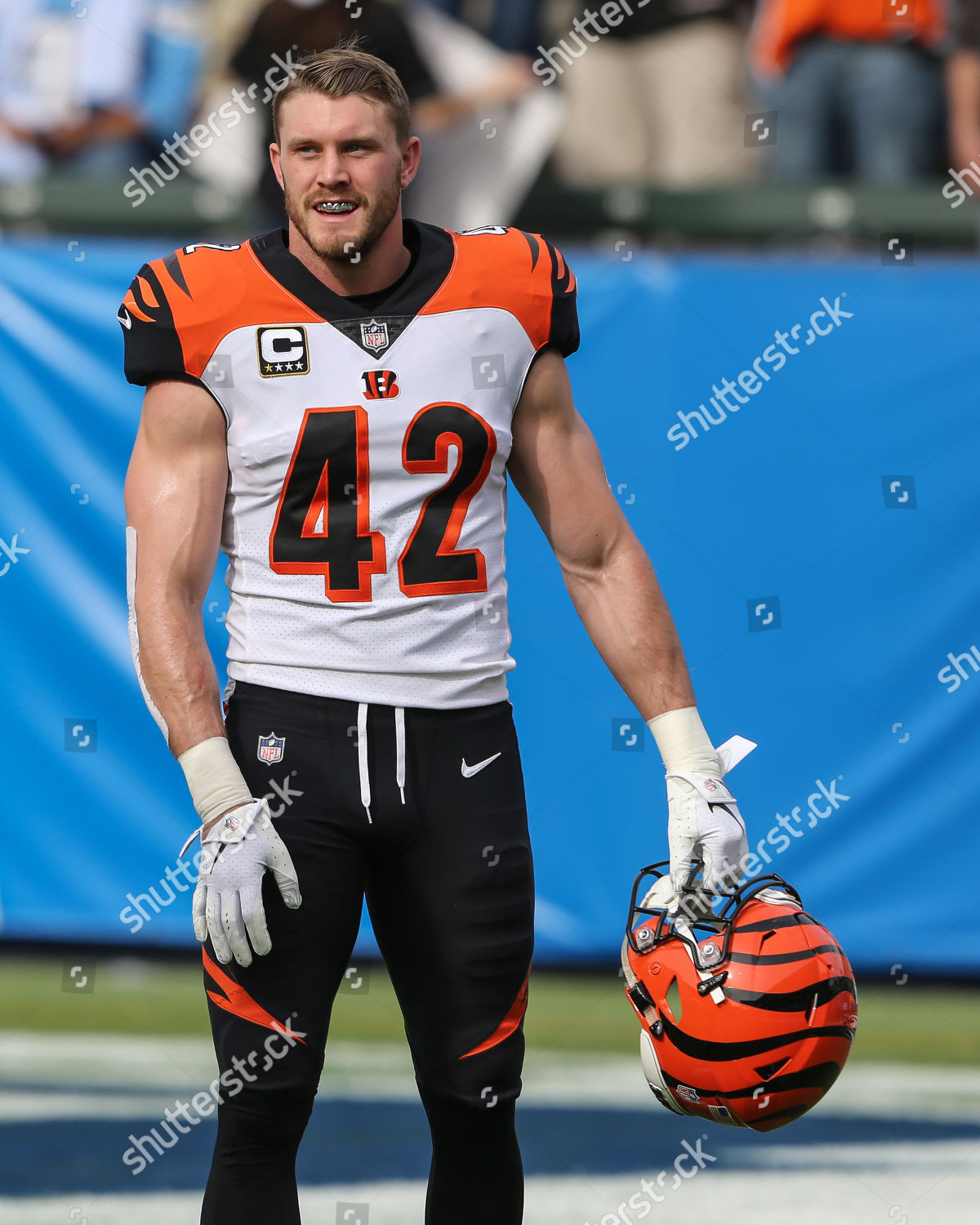 August 18, 2018: Cincinnati Bengals safety Clayton Fejedelem (42