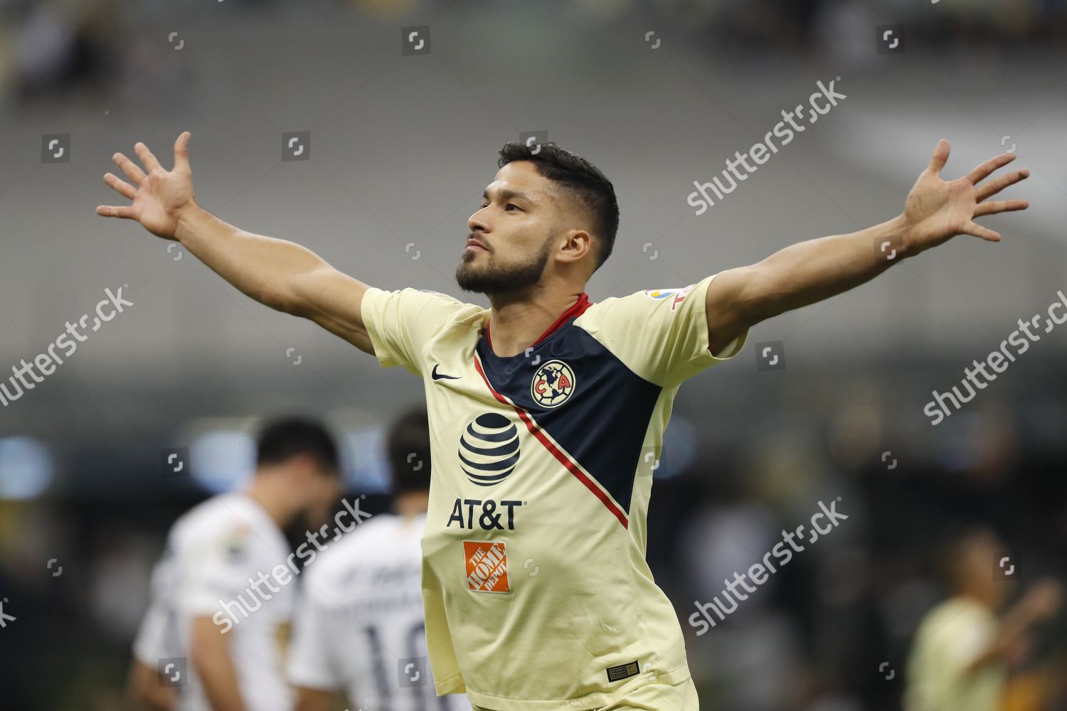 Bruno Valdez Club America Celebrates After Scoring Editorial Stock Photo Stock Image Shutterstock