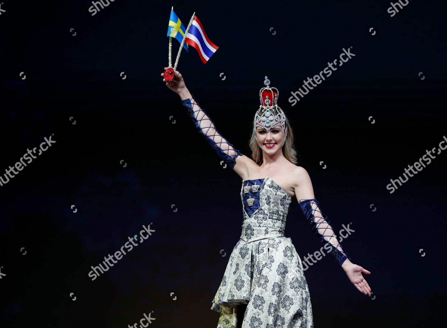 Miss Sweden Emma Strandberg Poses Her Editorial Stock Photo - Stock ...