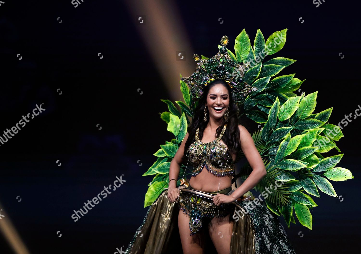 Miss Peru Romina Lozano Poses Her National Redaktionelles Stockfoto Stockbild Shutterstock