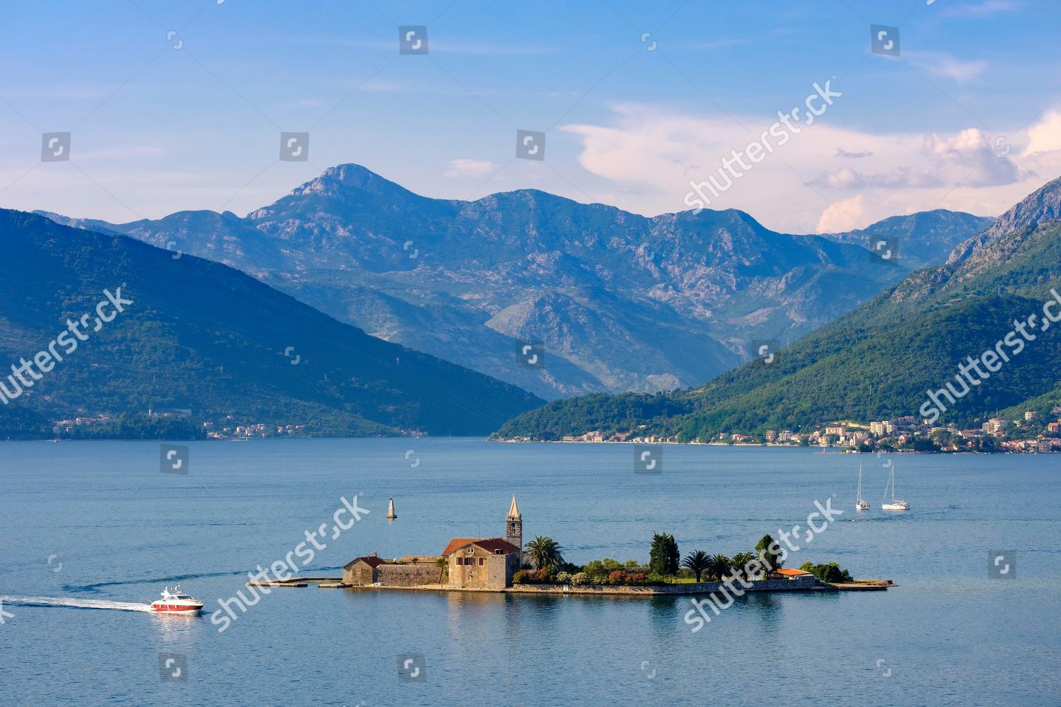 Island Gospa Od Milosti Gospe Od Editorial Stock Photo - Stock Image ...