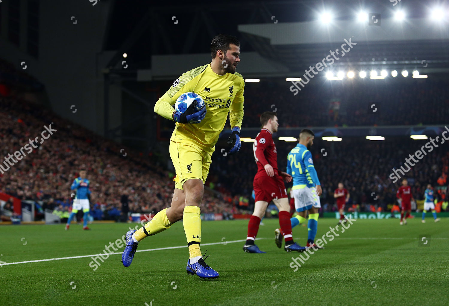 Liverpool Goalkeeper Alisson Becker Editorial Stock Photo - Stock Image ...