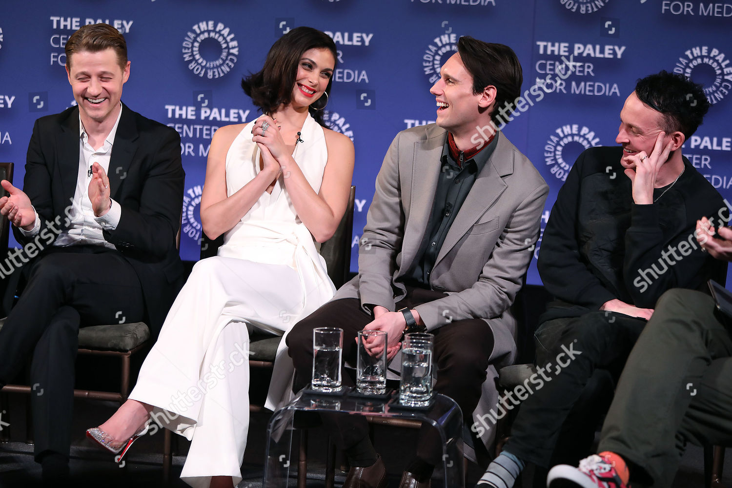 Benjamin McKenzie Morena Baccarin Cory Michael Smith Editorial Stock