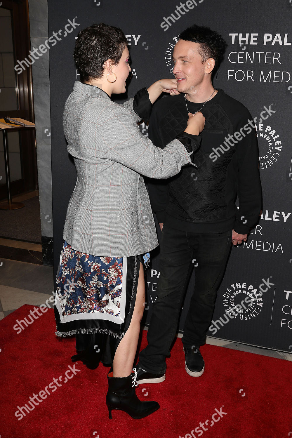 Carmen Bicondova Robin Lord Taylor Editorial Stock Photo - Stock Image