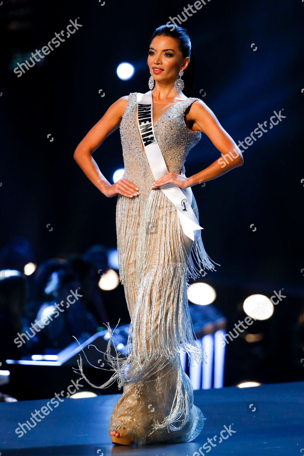 Miss Armenia Eliza Muradyan Walks On Editorial Stock Photo Stock