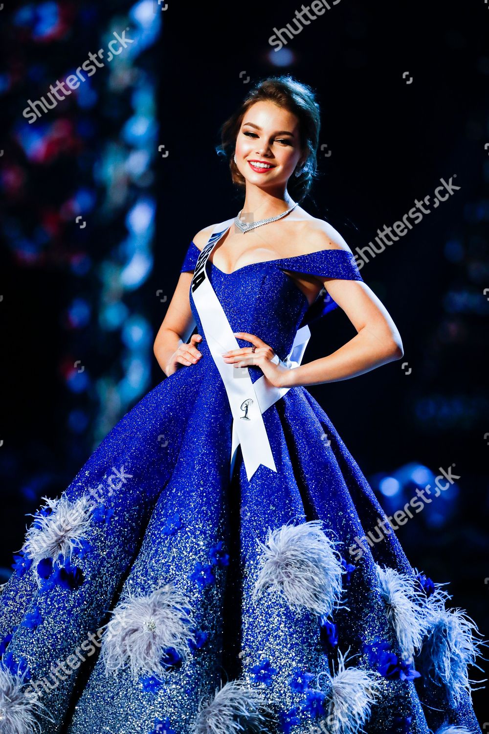 Miss Russia Yulia Polyachikhina Walks On Stage Editorial Stock Photo Stock Image Shutterstock