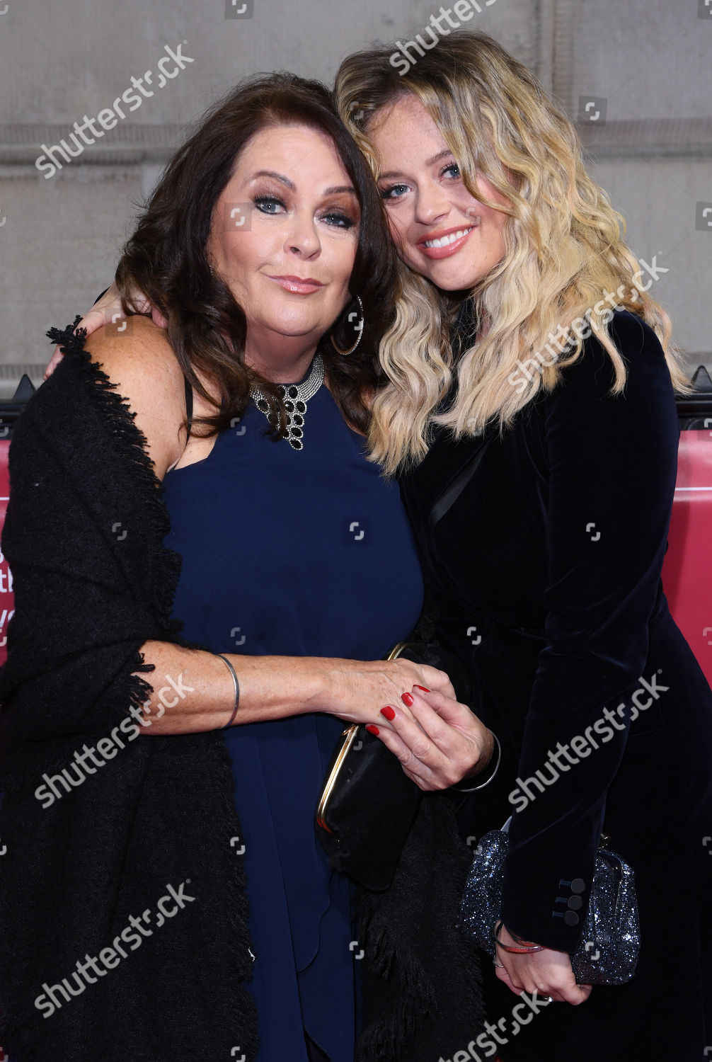 Emily Atack Mother Kate Robbins Editorial Stock Photo - Stock Image ...