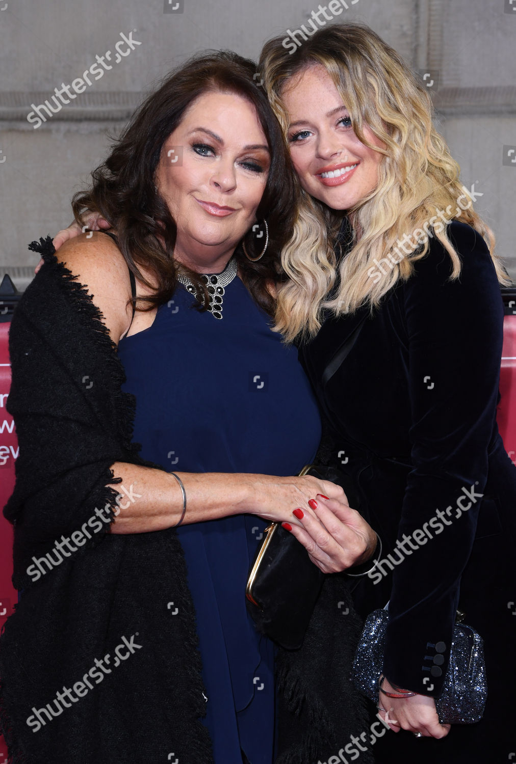 Emily Atack Mother Kate Robbins Editorial Stock Photo - Stock Image ...