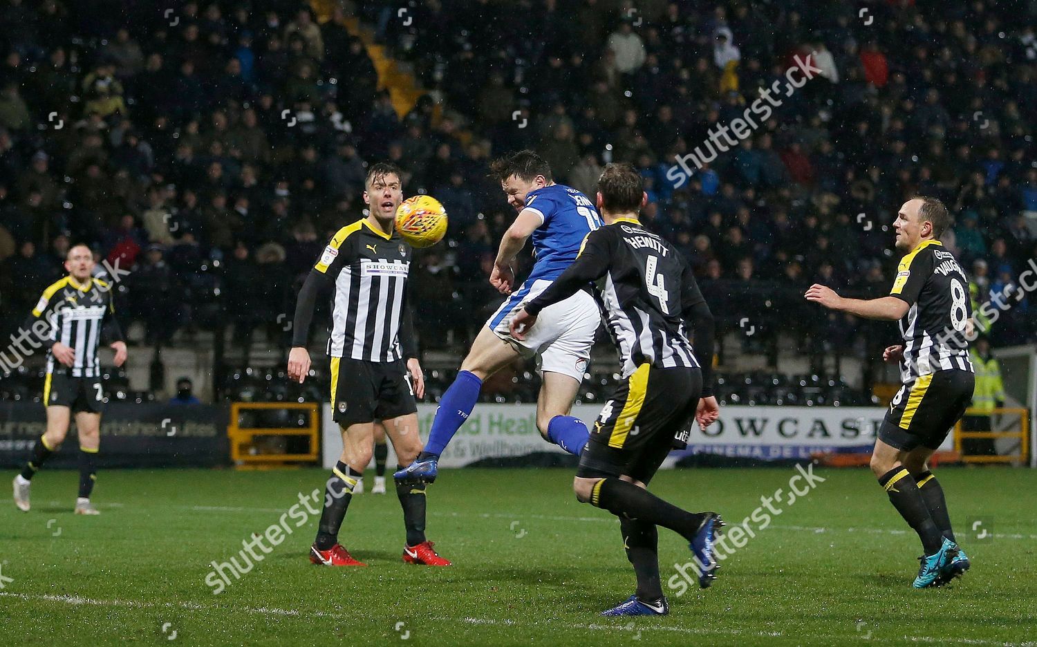 Tranmere Rovers Connor Jennings Scores Second Editorial Stock Photo ...