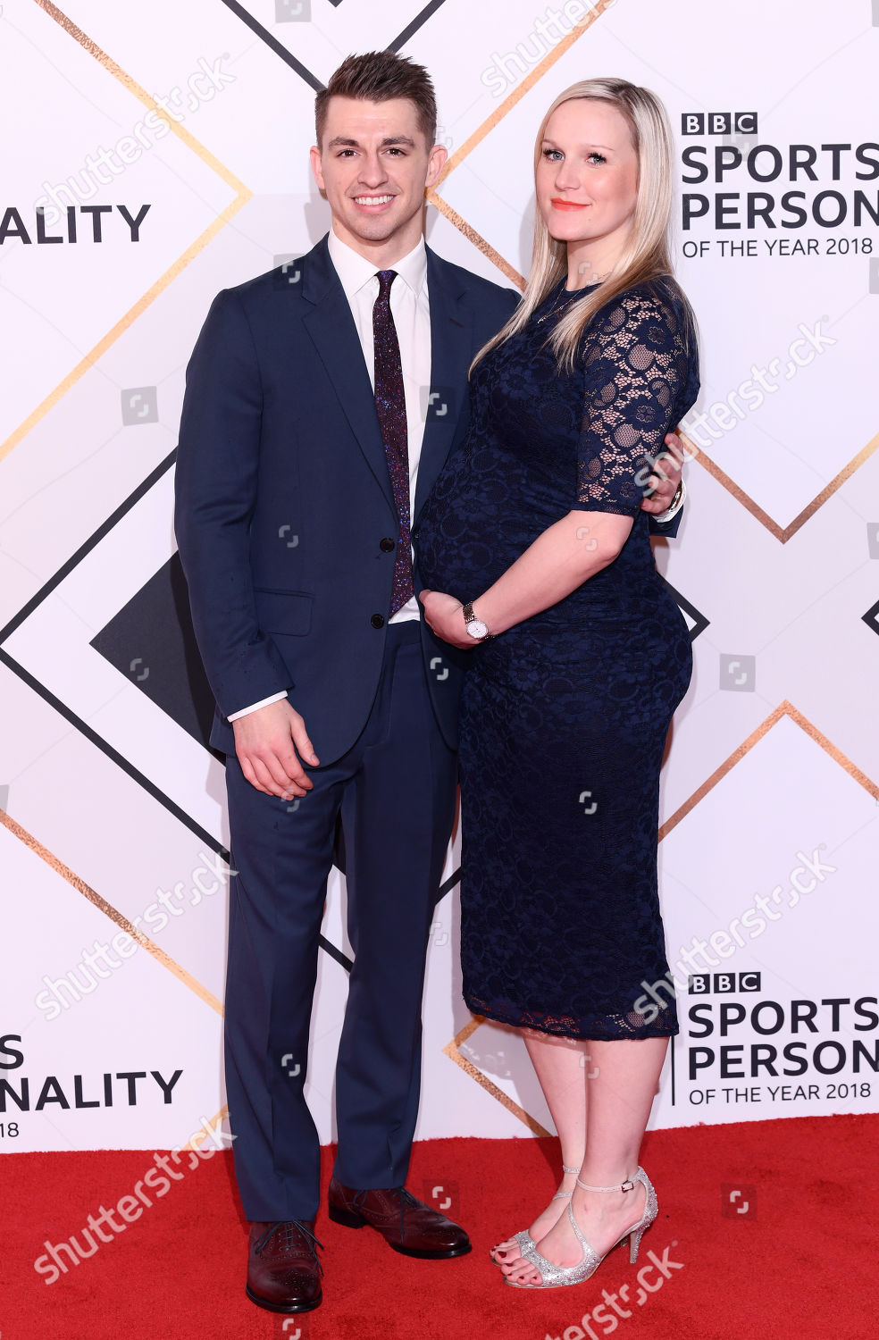 MAX WHITLOCK WIFE LEAH HICKTON Editorial Stock Photo - Stock Image ...