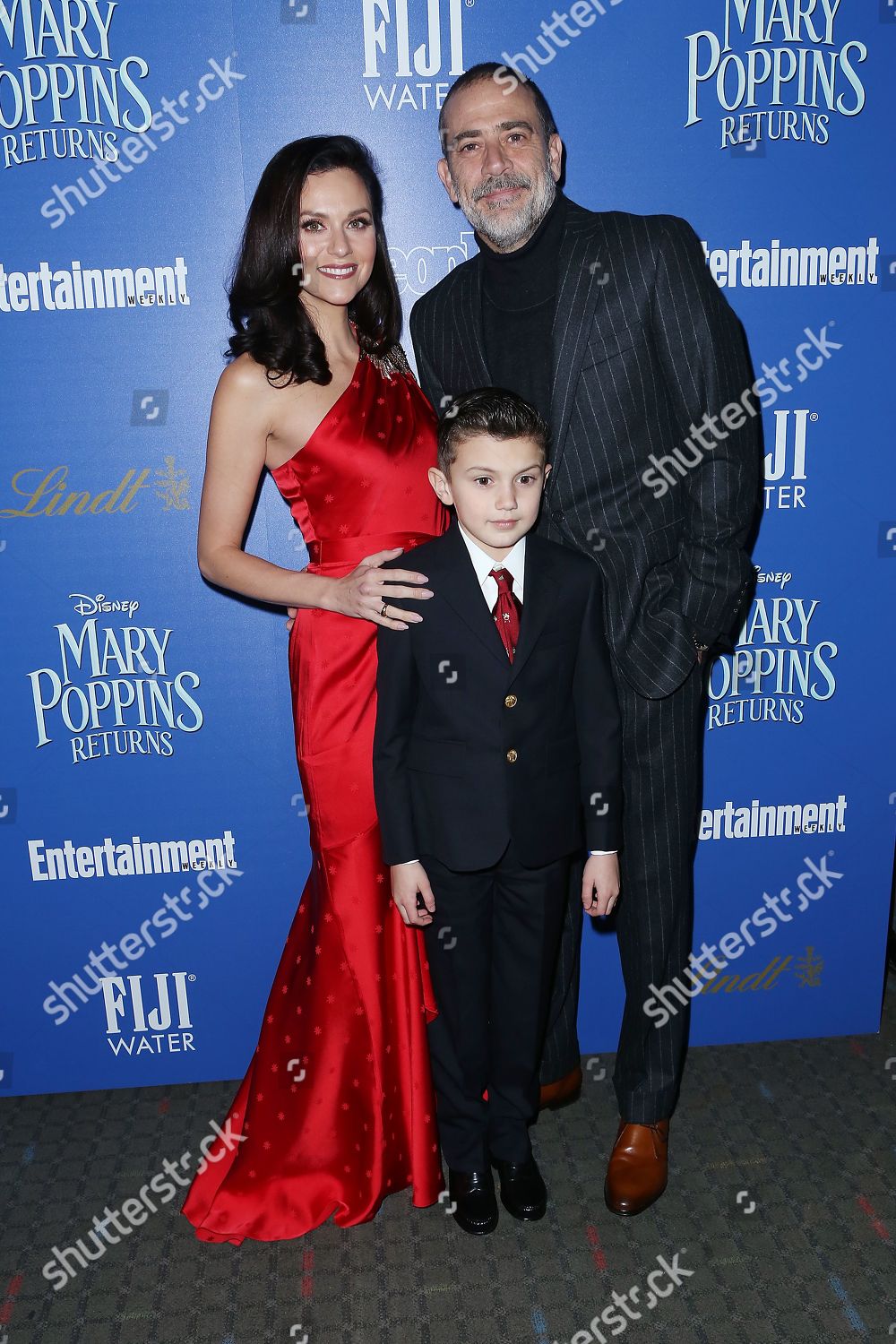 Hilarie Burton Jeffrey Dean Morgan Augustus Morgan Editorial Stock