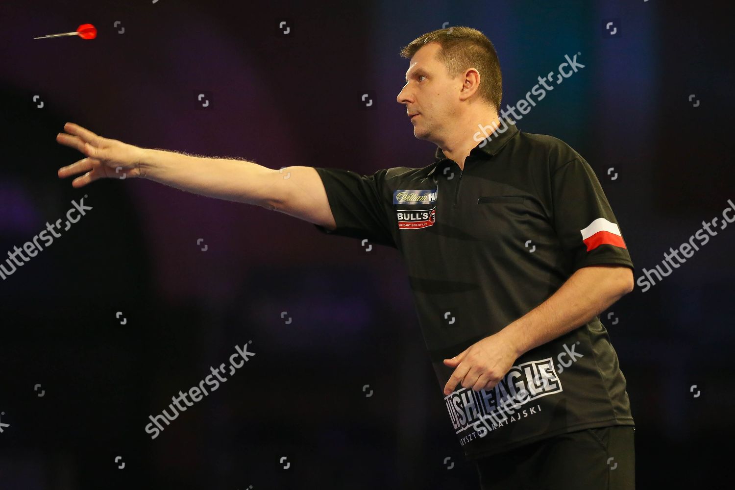 Krzysztof Ratajski During Darts World Championship Editorial Stock ...