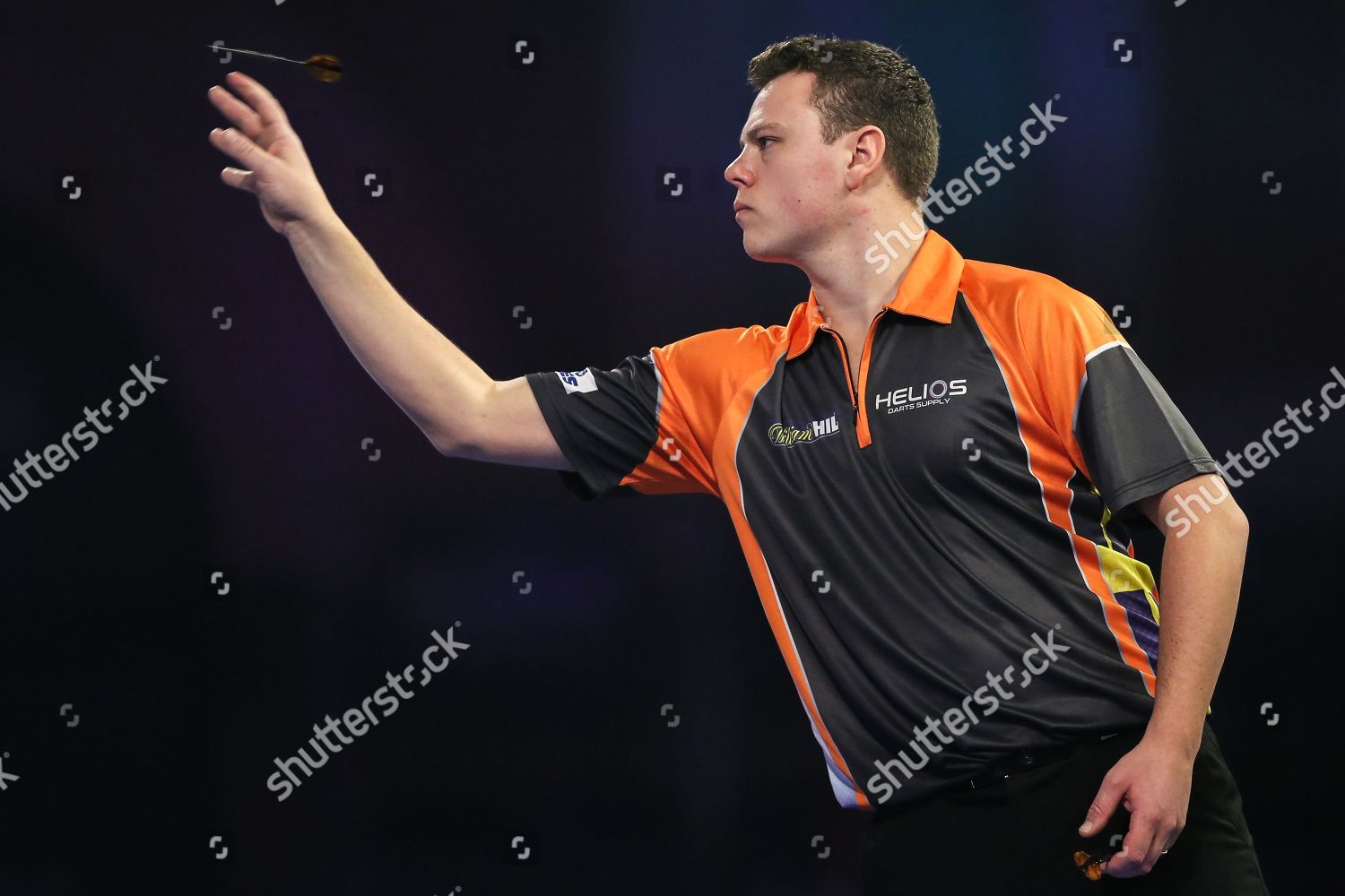 Jeffrey De Graaf During World Darts Editorial Stock Photo Stock Image