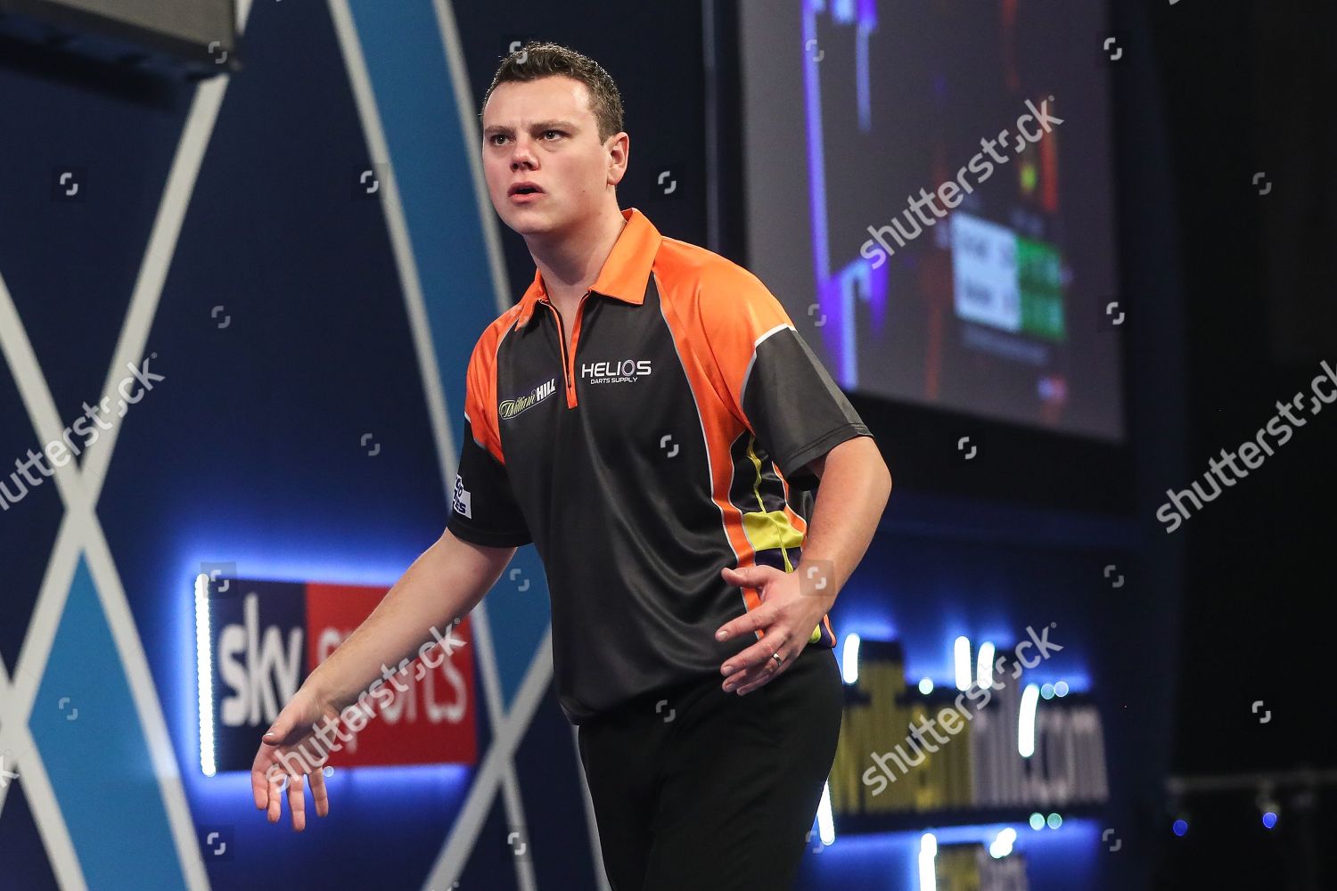 Jeffrey De Graaf During World Darts Editorial Stock Photo Stock Image