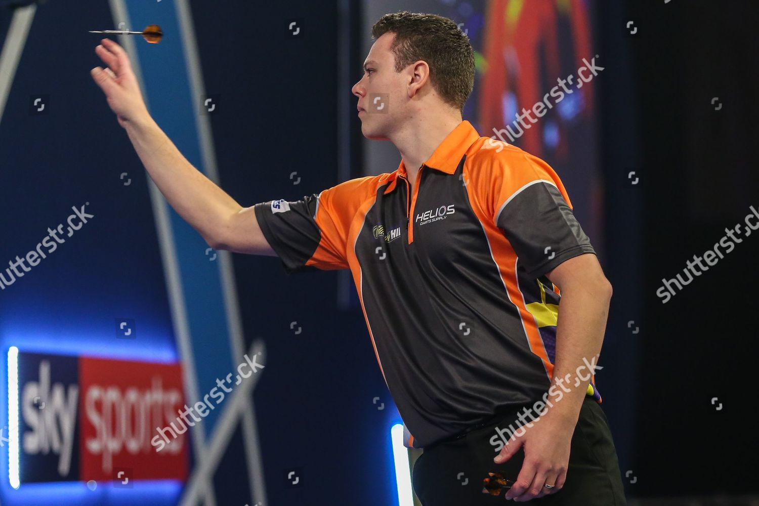 Jeffrey De Graaf During World Darts Editorial Stock Photo Stock Image