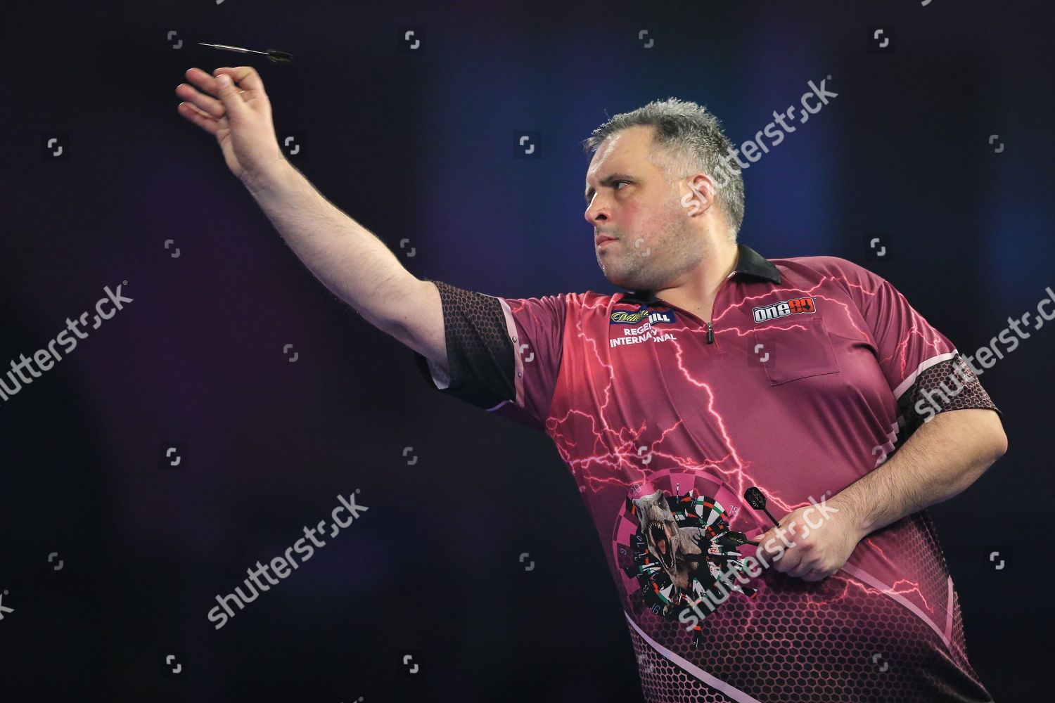 Michael Barnard During World Darts Championships Editorial Stock Photo ...